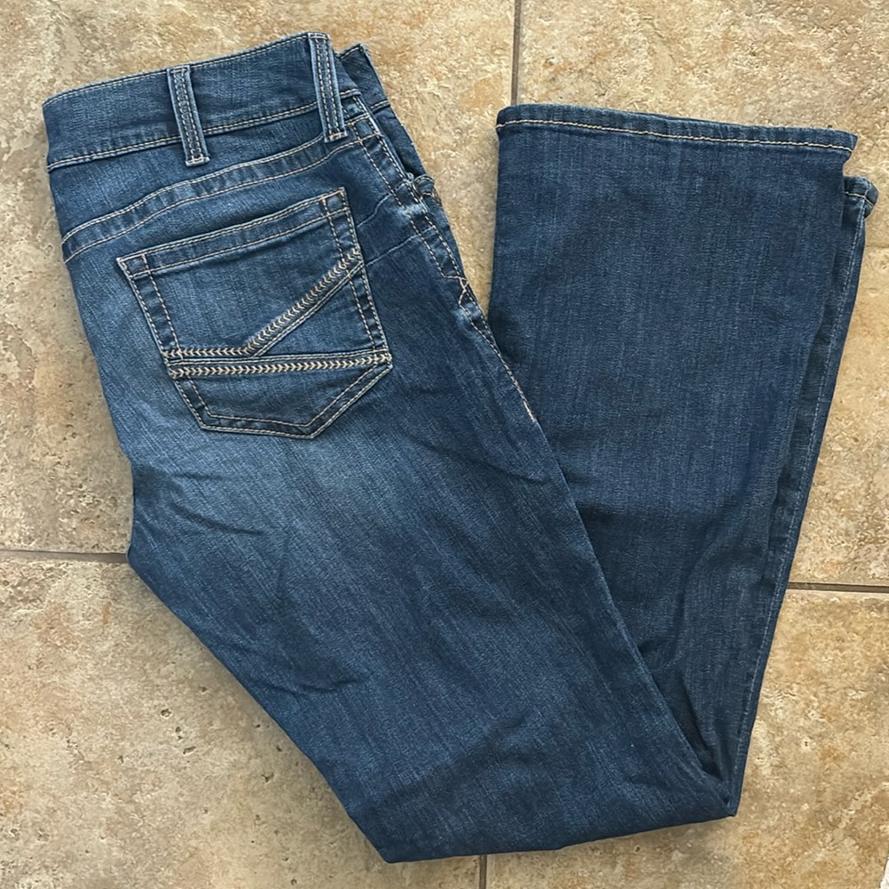 Women’s Ariat Mid Rise Boot Cut Jeans